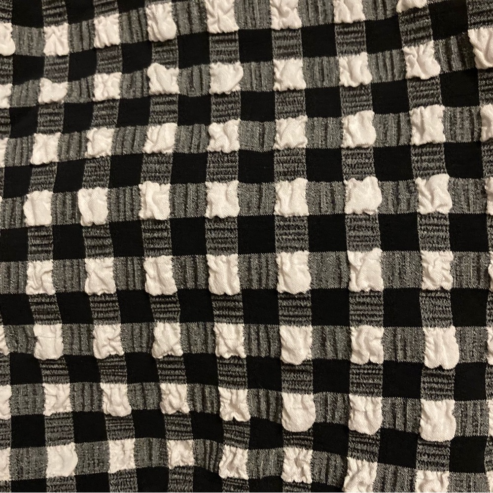 Aerie Black and White Gingham One Piece Swimsuit - Picture 4 of 12